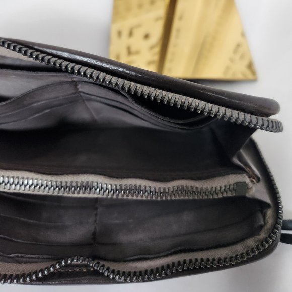 NWT Caterina Lucchi Leather Wallet Gold Line SPO Campomaggi - Picture 3 of 9